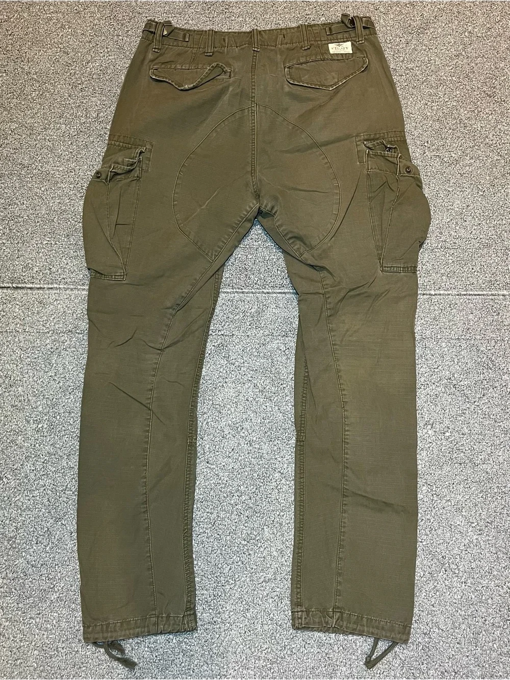 Polo Ralph Lauren Utility Surplus Ripstop Cargo Pants Mens 32X30 Green Slim Fit